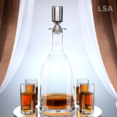 Whisky set LSA Lotta decanter set 0.95l