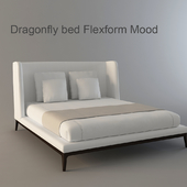 Dragonfly bed Flexform Mood