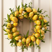 Lemon wreath