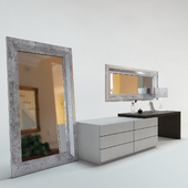 MIRROR wall and floor OPERA, LONGHI (finish-foil)