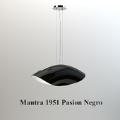 Pendant lamp Mantra 1951 Pasion Negro