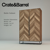 Crate &amp; Barrel Estilo Cabinet