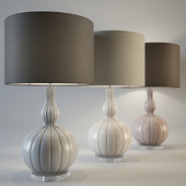 Celine Natural Table Lamp (Glacier, Creme, Parfait) - Heathfield & Co