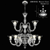 Murano Glass Chandelier 6+3 Lights model 1388