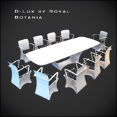 D-Lux by Royal Botania обеденная группа