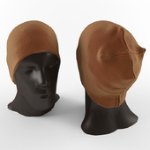 Mannequin head with a cap