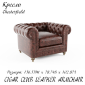 Chesterfield armchair