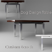 Custom Bench Dog Design Table