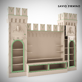 Детская мебель "Замок" Savio Firmino. TV стенка