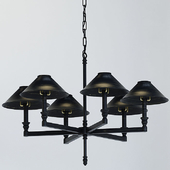 Chandelier hanging ARTE LAMP A2398LM-6BA GIORDANO