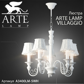 Люстра Arte Lamp Villaggio A3400LM-5WH