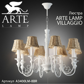 Люстра Arte Lamp Villaggio A3400LM-8BR