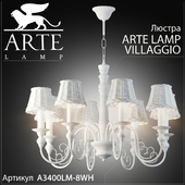 Люстра Arte Lamp Villaggio A3400LM-8WH