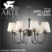 Люстра Arte Lamp Recinto A3609LM-8BG