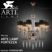 Люстра Arte lamp Fortezza A1843LM-6BG