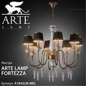 Люстра Arte lamp Fortezza A1843LM-8BG