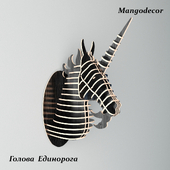 MANGO DECOR head of the Unicorn