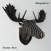 MANGO DECOR moose head
