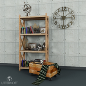 Shelves with accessories from UTTERMOST