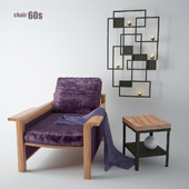 Chair 60s + decor
