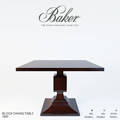Blocking dining table №7891 / Baker by Thomas Pheasant