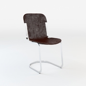 RIZZO LEATHER SIDE CHAIR