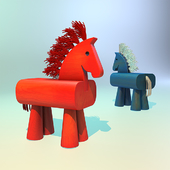Red Horse  Красный конь