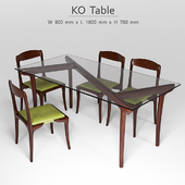 Ko Table - Table of In Element Designs