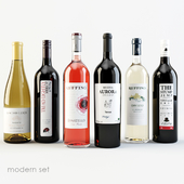Bottles of wine | Modern