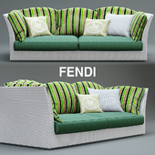 wicker sofa fendi outdoor