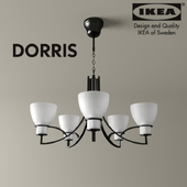 Dorris IKEA / Suspension with 5 shades