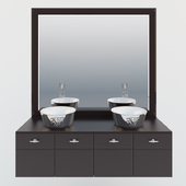 Double washbasin Visionnaire