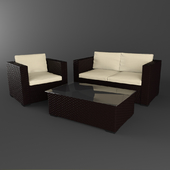 Wicker furniture Westlake Sofa Set