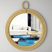 Aspen Oval Mirror / Jeffan