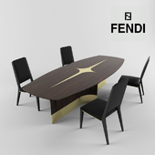 Chairs and tables Fendi Casa