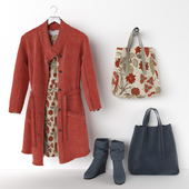 coats, boots and bags