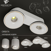 Orbita накладные светильники