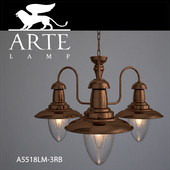 Chandelier ArteLamp A5518LM-3RB