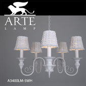 Chandelier ArteLamp A3400LM-5WH