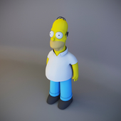 Figurine toy Homer