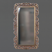 Mirror in carved frame