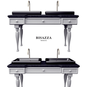 BISAZZA Wash basin Bagno 04 Serie Organico, luxury design retangular washbasin