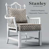 Charleston Regency Chippendale Planter&#39;s Chair