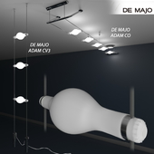 Светильники  De Majo ADAM CV3 и ADAM CO