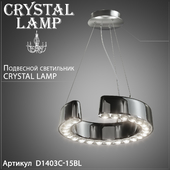 Подвесной светильник Crystal Lamp Syllo D1403C-15BL