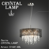Люстра Crystal Lamp Pontiac D1681-6BL
