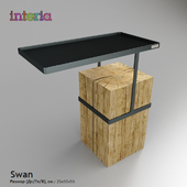 Crazy table Swan from Interia.com.ua