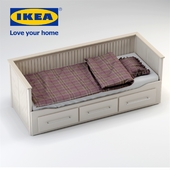 Односпальная кровать IKEA HEMNES
