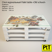 Palet Table "Old School"