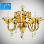 Cyan Design Treviso Amber